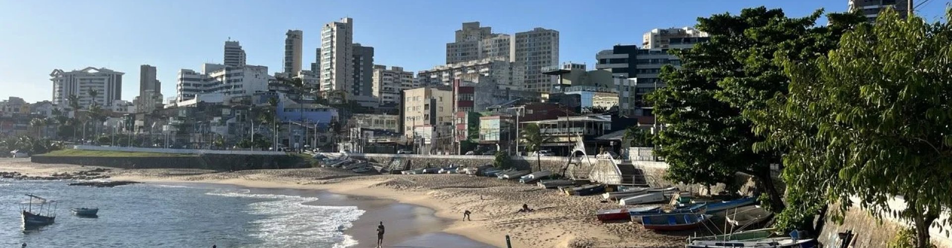 Sunset over Rio Vermelho, BR