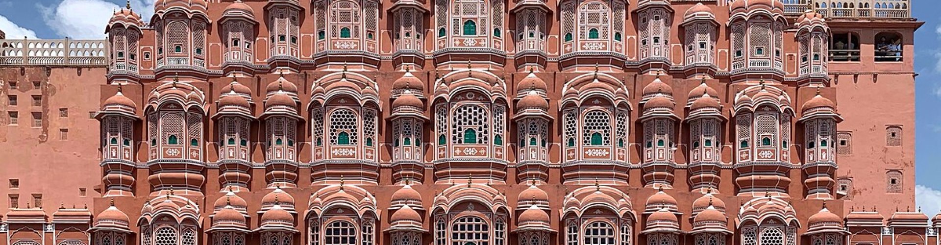 Jaipur cityscape at dusk