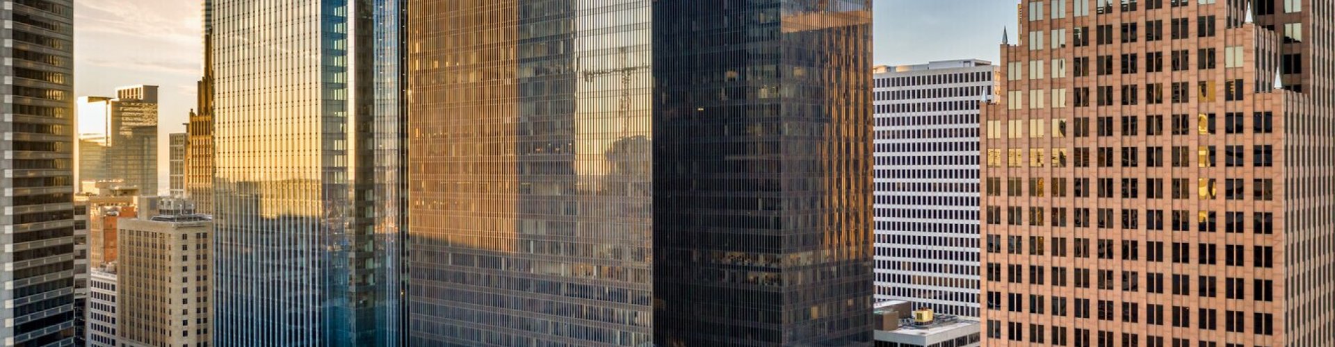 Houston cityscape landscape