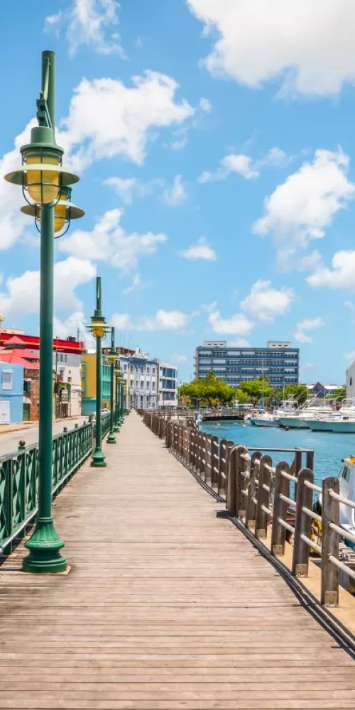 Barbados apartment neighbourhood vibes