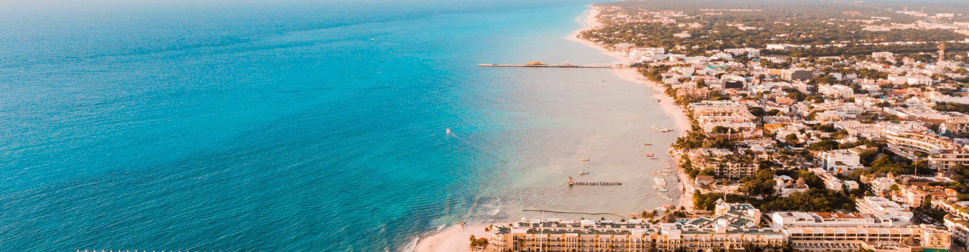 Playa del Carmen beach sunset