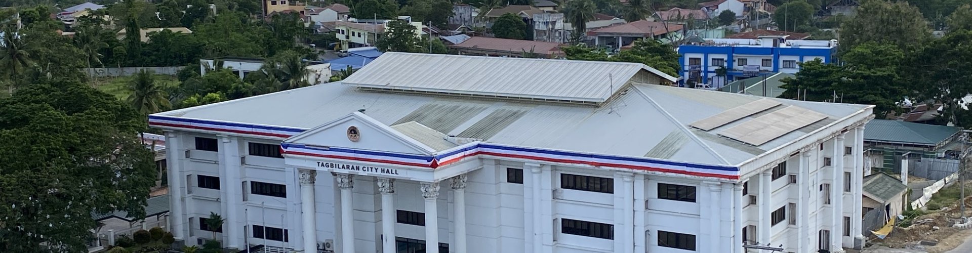 Evening skyline of Tagbilaran City, PH