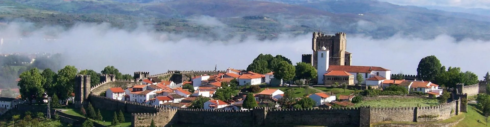Scenic view of Bragança skyline