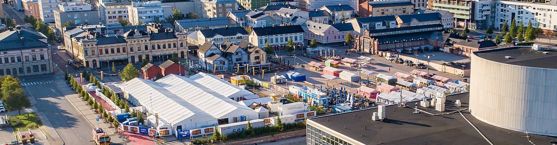 Scenic view of Oulu, FI