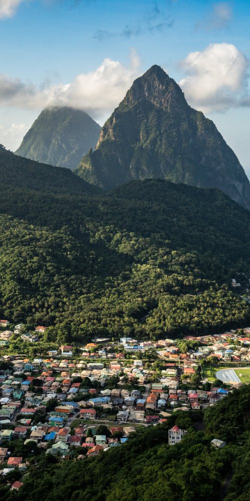 Saint Lucia neighbourhood vibes