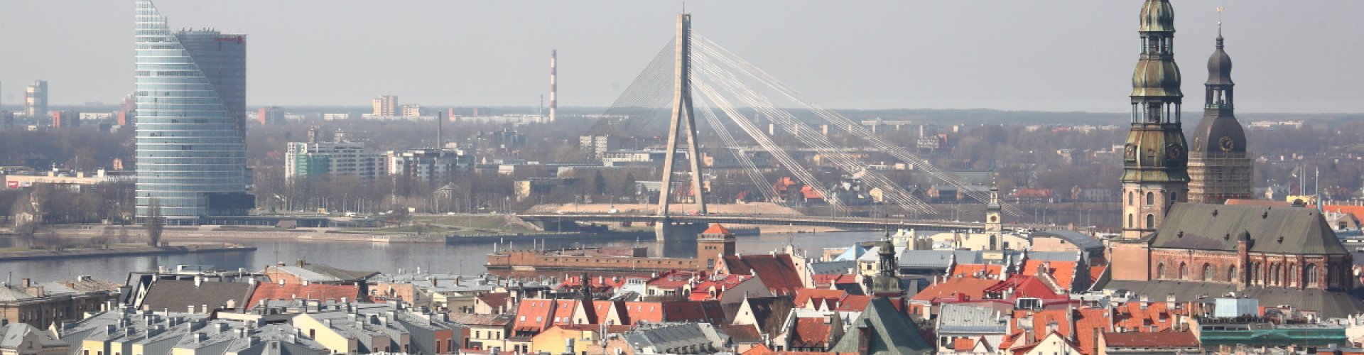 Scenic view of Rīga, LV