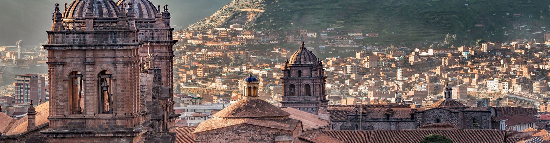Cusco cityscape landscape