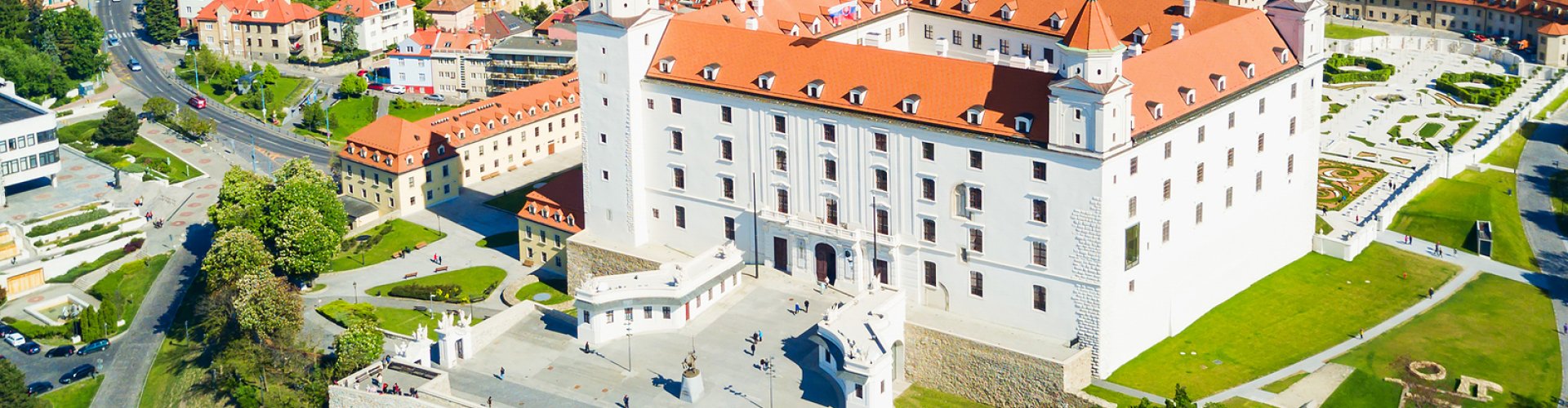 Bratislava cityscape landscape