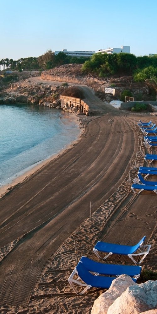 Apartment terrace view in Paralimni
