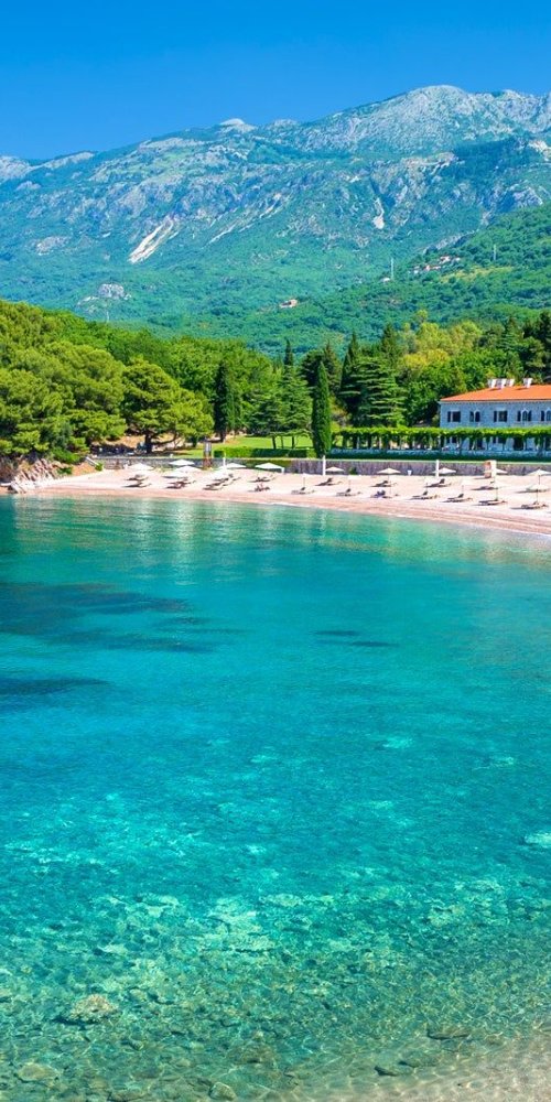 Budva neighbourhood street view