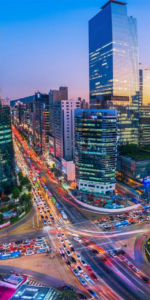 Seoul apartment neighbourhood vibes